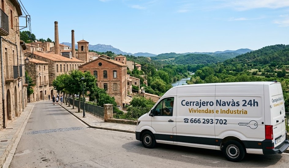 Furgoneta Cerrajero Navàs Bages Barcelona
